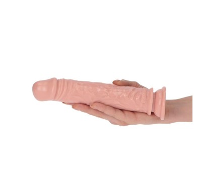 Realistyczne cieliste dildo z przyssawką 18 cm